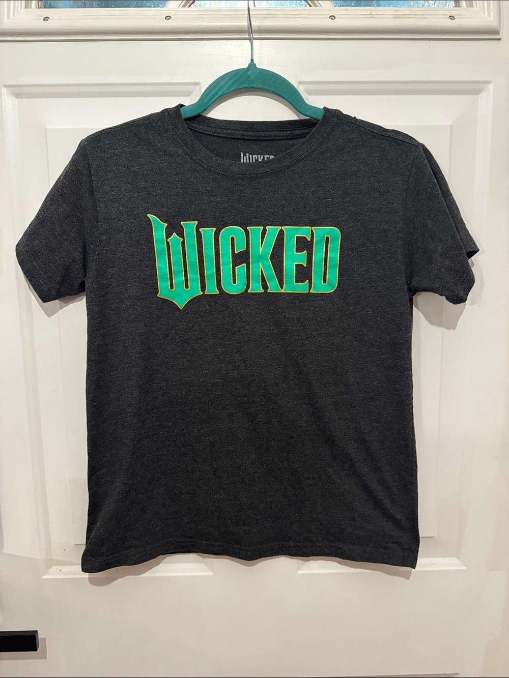Wicked Logo Short Sleeve Tee - Black with Green Graphic